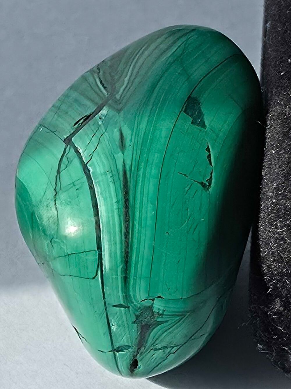 Pierre de Malachite Naturelle du Katanga-Collection &amp; Lithoth&eacute;rapie 