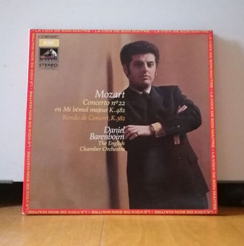 LP W.A. MOZART (BARENBOIM) : Concerto n22 - 1972 6 Argenteuil (95)