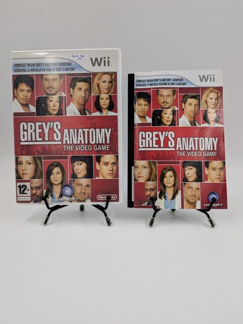 Jeu Nintendo Wii Grey's Anatomy : The Video Game complet 10 Vulbens (74)