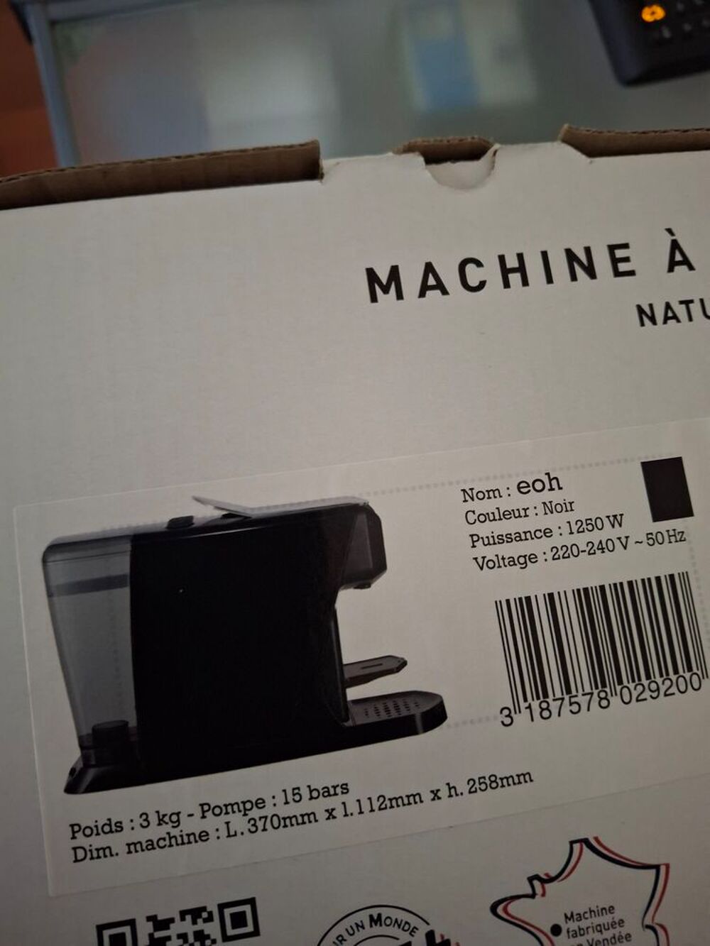 Cafeti&egrave;re EOH MALONGO neuve Electroménager