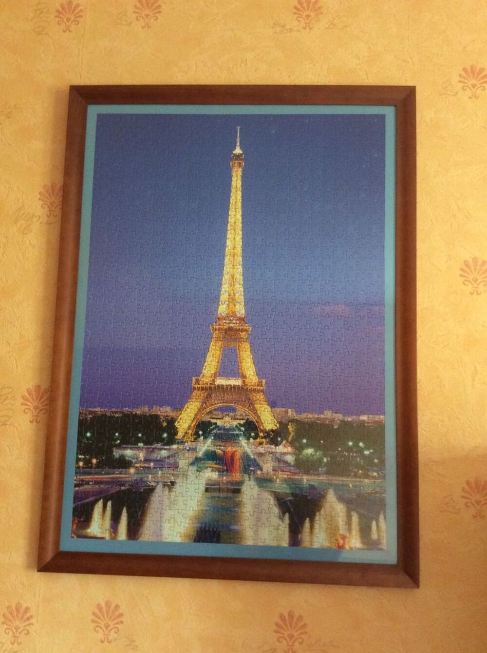 Grand puzzle Tour Eifel Décoration