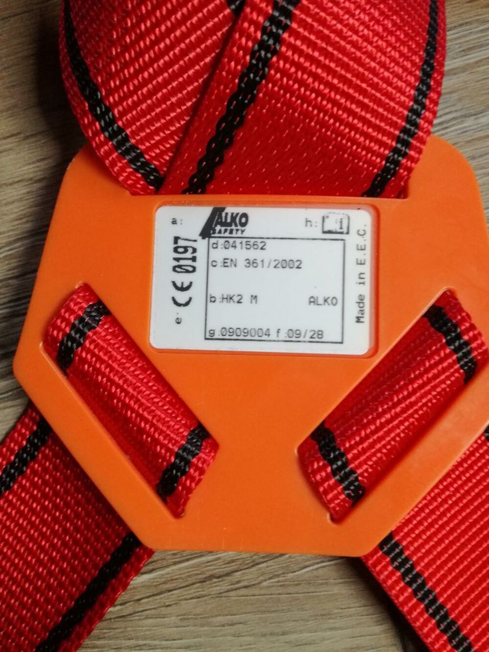 Harnais se s&eacute;curit&eacute; HK 2 Alko sefety de la marque TRACTEL Bricolage