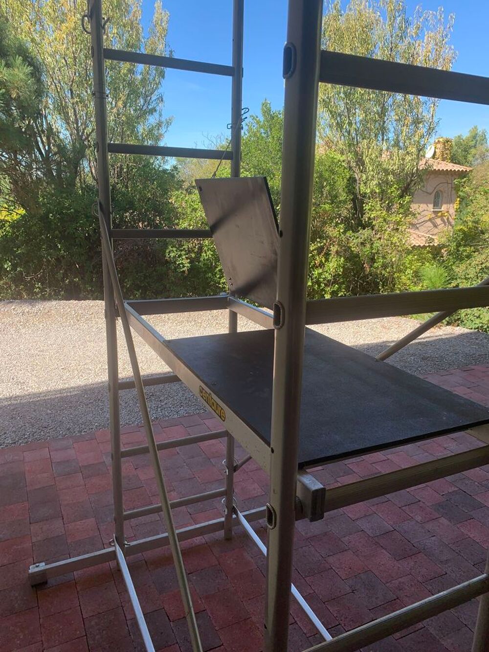 Echafaudage Centaure hauteur de travail 4,6 m Bricolage