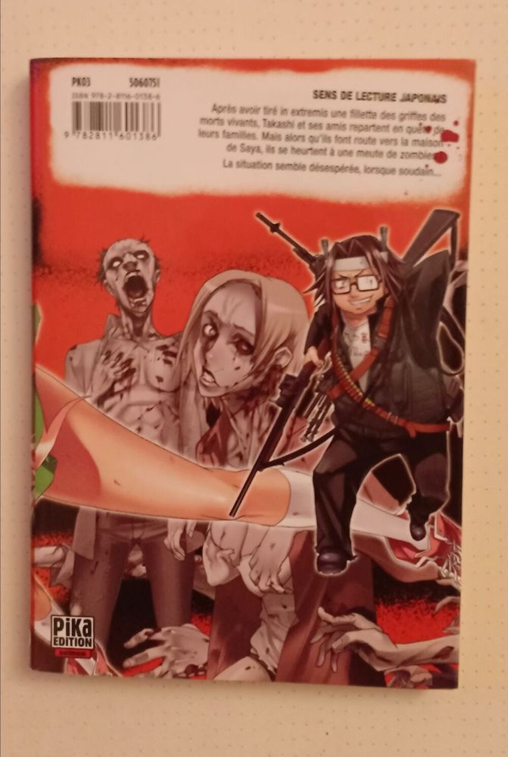 Manga Higgschool of the dead 3 Livres et BD