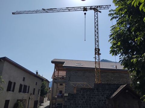 Grue &agrave; tour Potain 313 A (1982) 7500 05200 Embrun