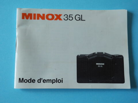 Mode d'emploi MINOX GL 7 Épinay-sur-Seine (93)