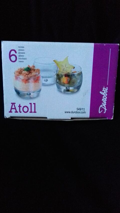 UNE BOITE DE VERRES DE MISE EN BOUCHES 0 Brie-Comte-Robert (77)