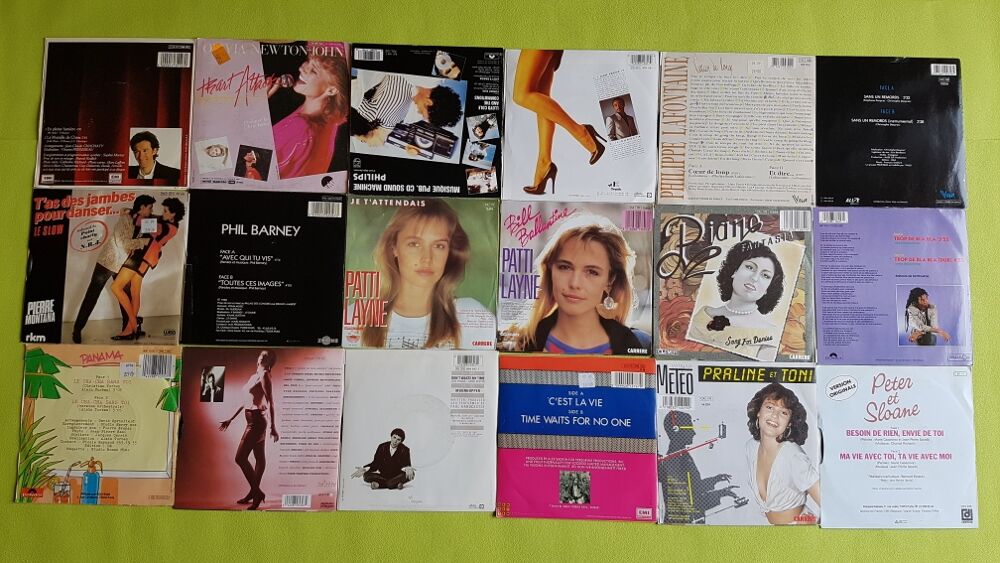 LES 45T PHOTO 7 CD et vinyles