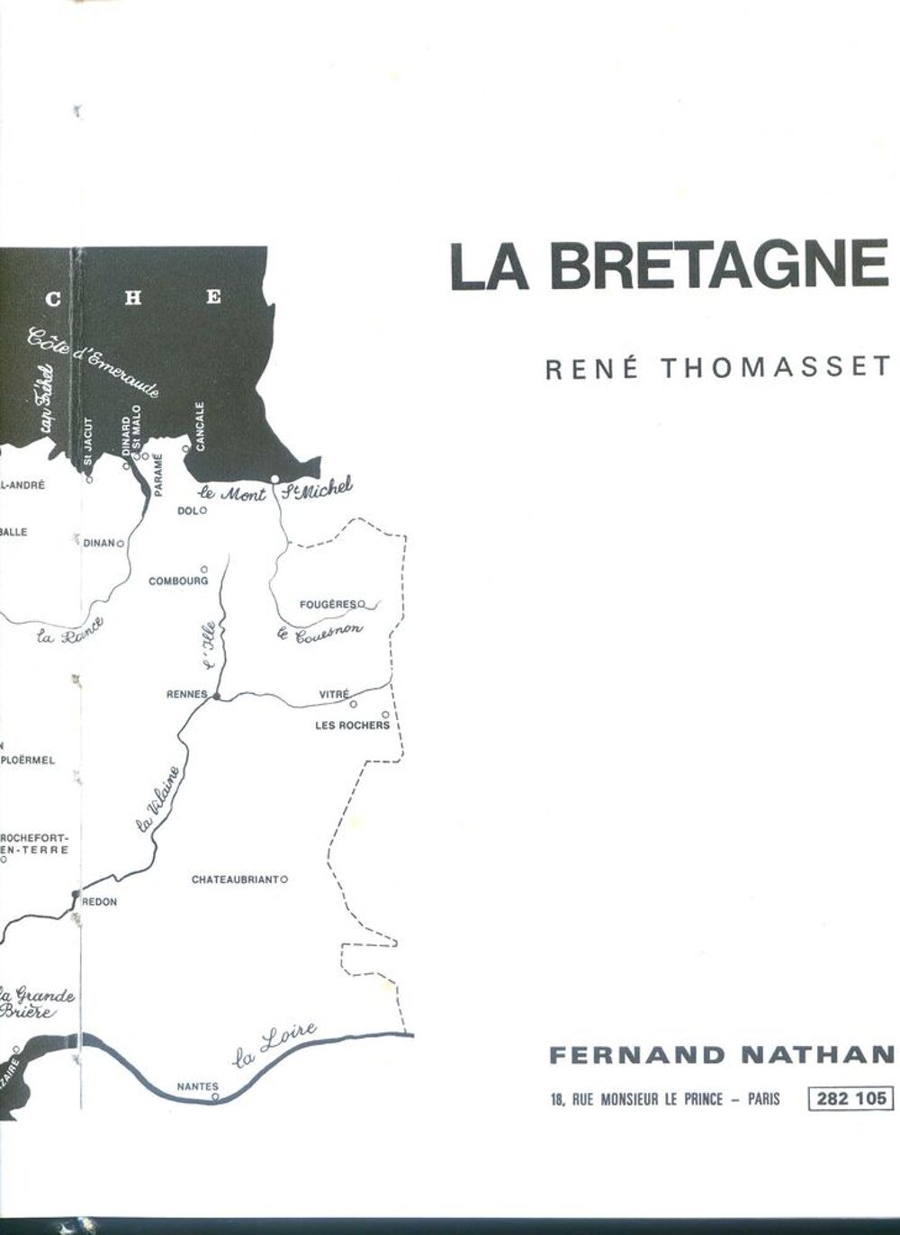 LA BRETAGNE Ren&eacute; Thomasset Livres et BD