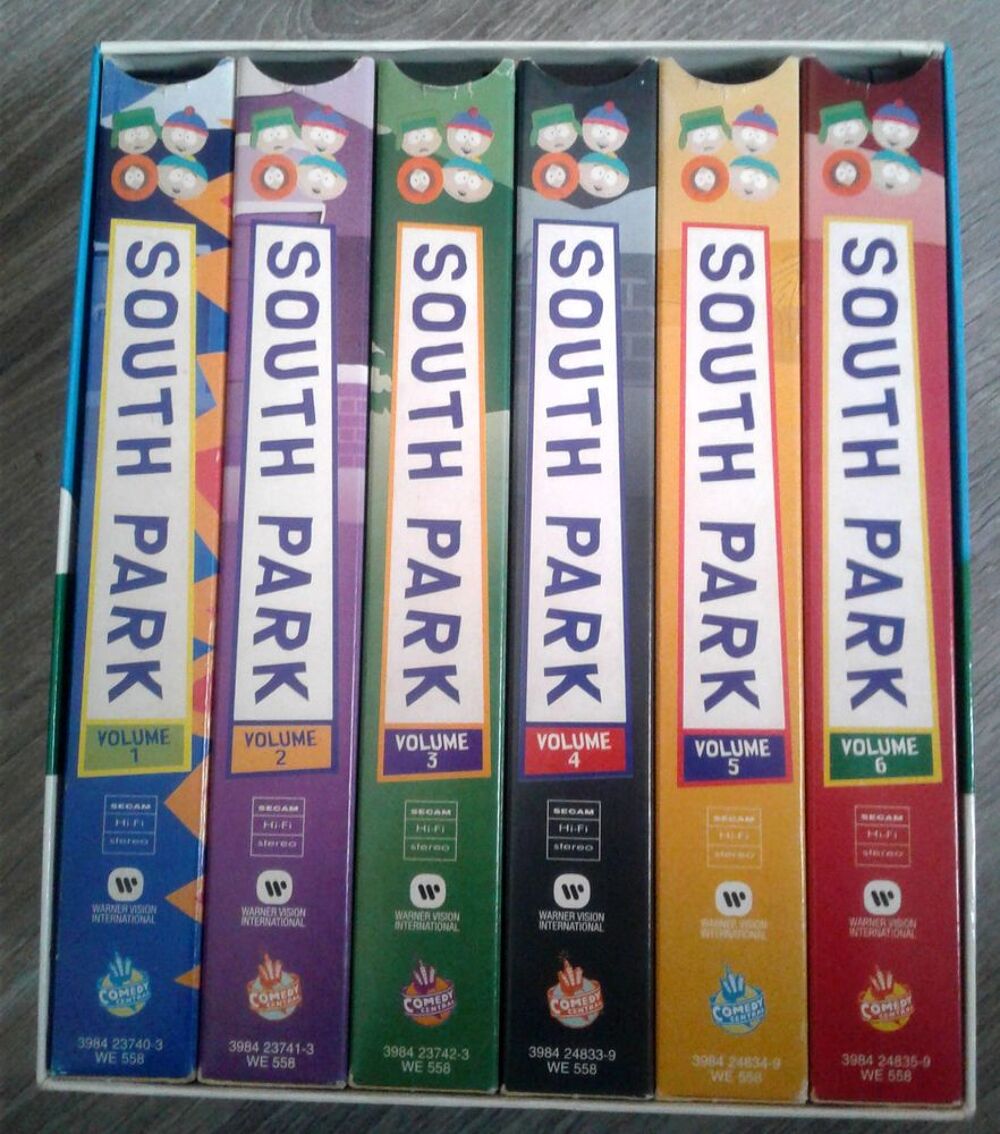 Coffret South Park vol1/2/3/4/5/6 DVD et blu-ray