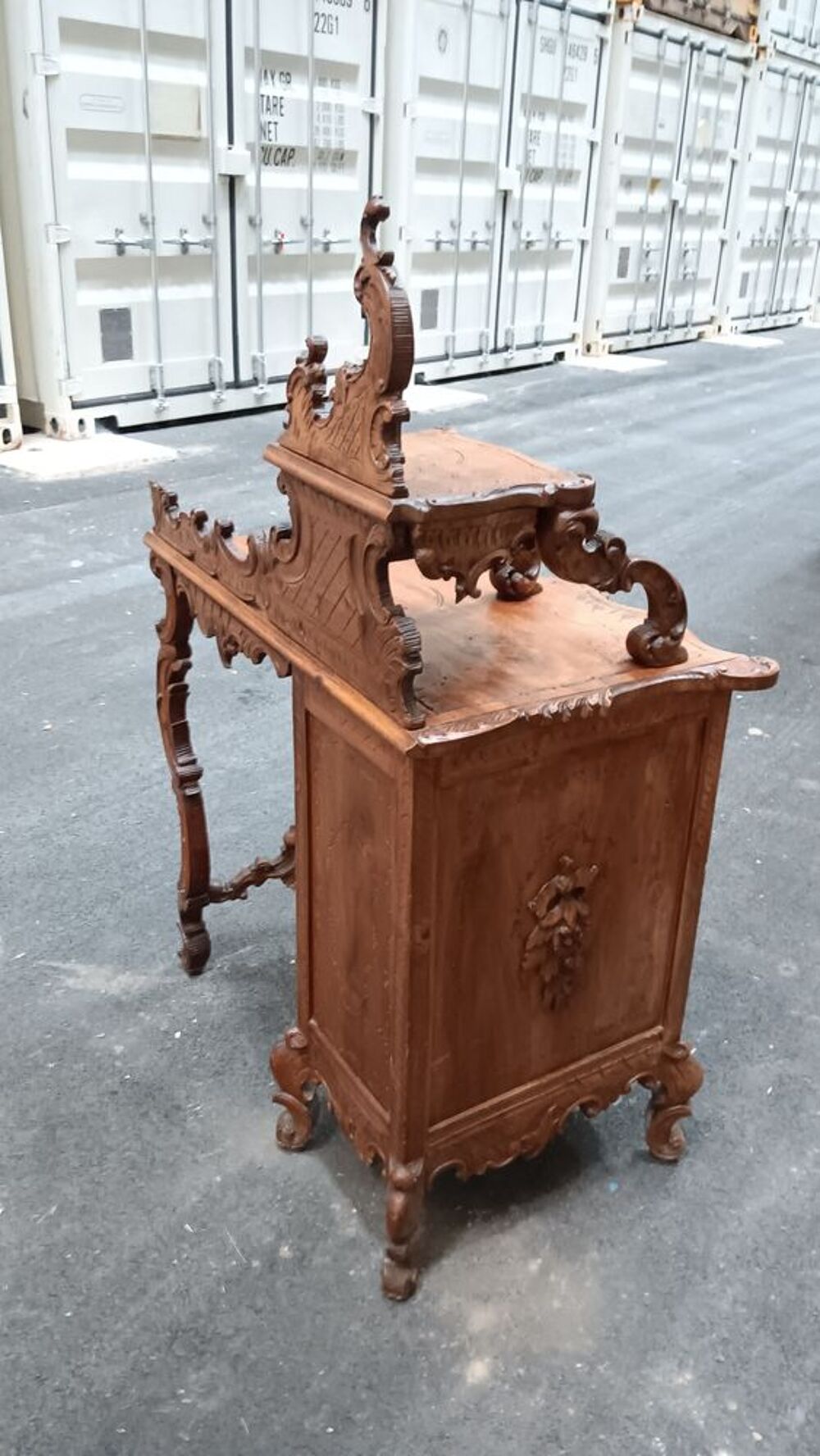 BUREAU ROCAILLE XIX&egrave;me Si&egrave;cle Meubles