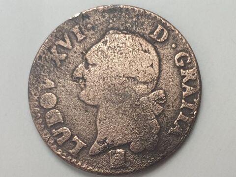 Pice Louis XVI 1786 Rare 70 Bordeaux (33)