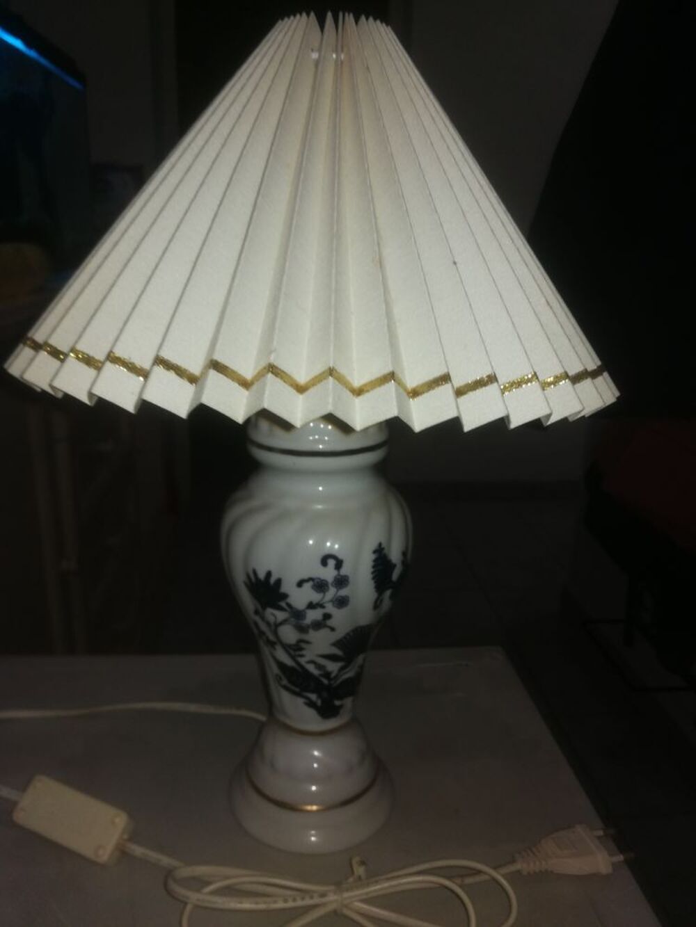 Lampe de chevet vintage Décoration