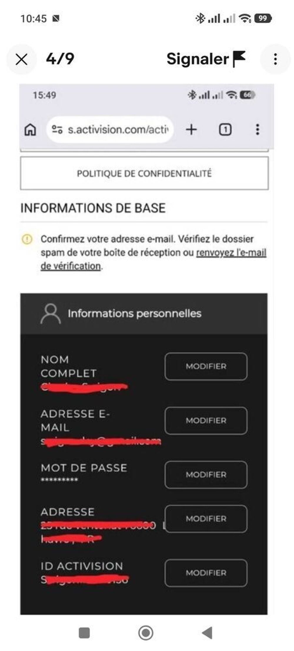 compte call of duty mobile Consoles et jeux vidéos