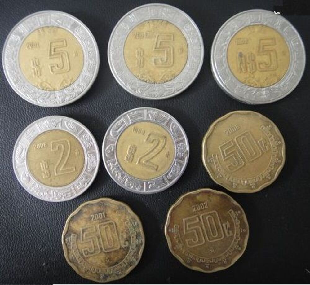 46 pesos mexicains 