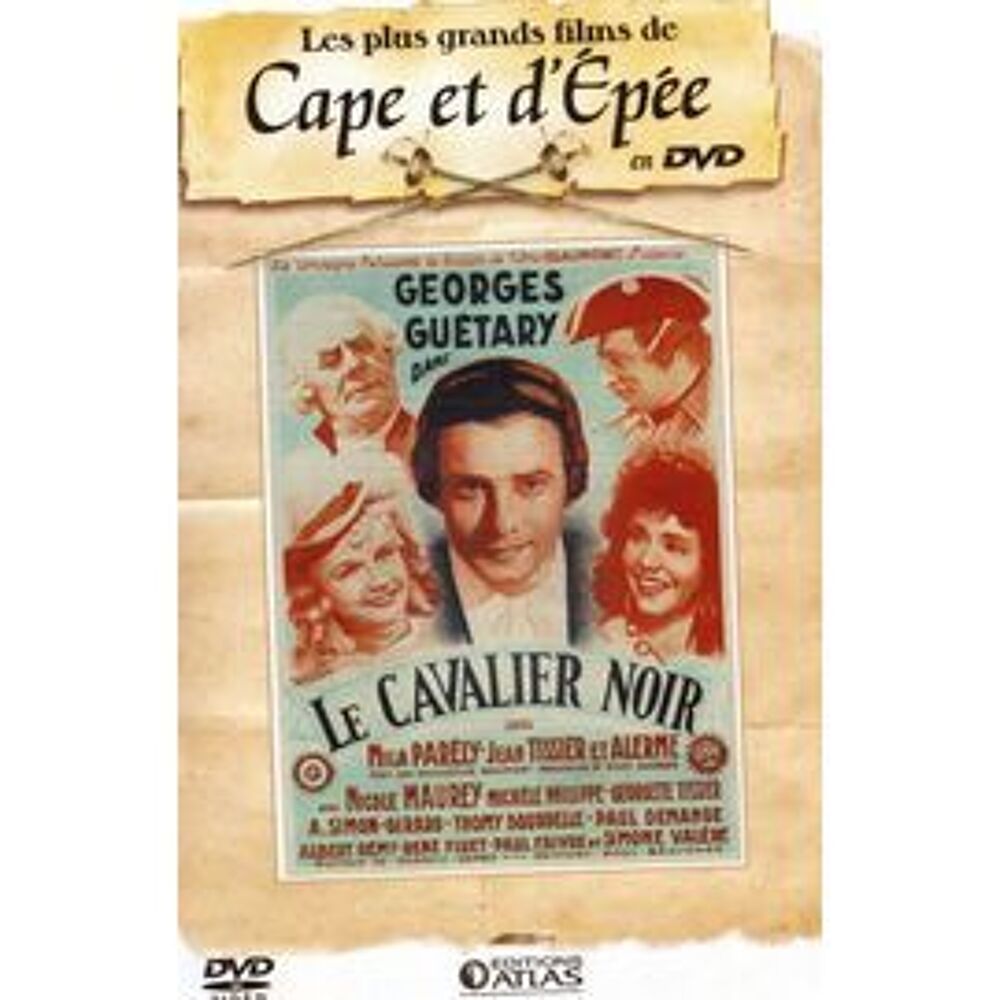 DVD LE CAVALIER NOIR - Georges GUETARY DVD et blu-ray