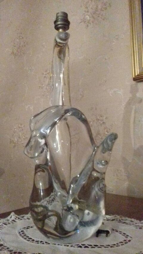 pied de lampe cristal vintage robert schneider 130 Craponne (69)