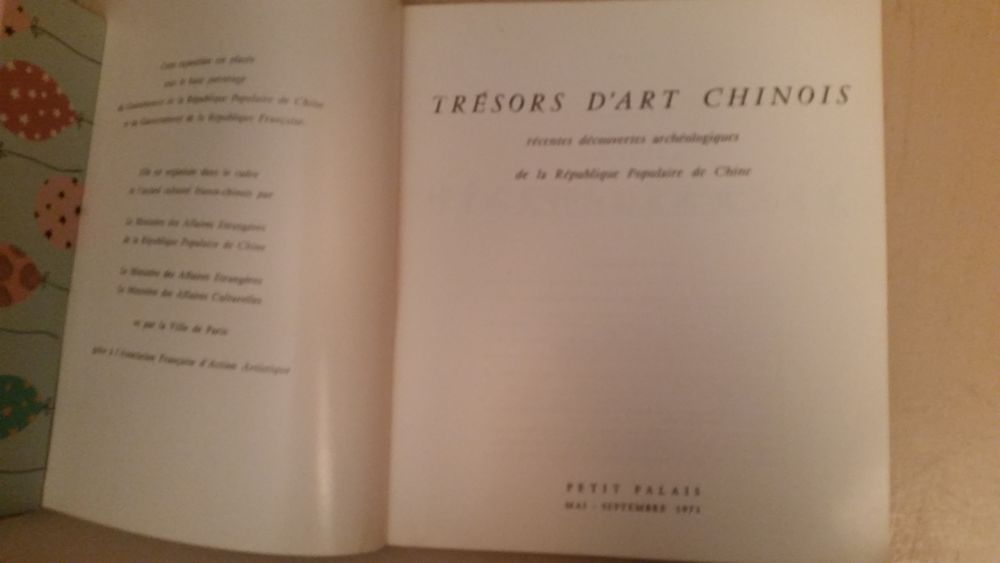 Tresors d'art chinois de Petit Palais Livres et BD