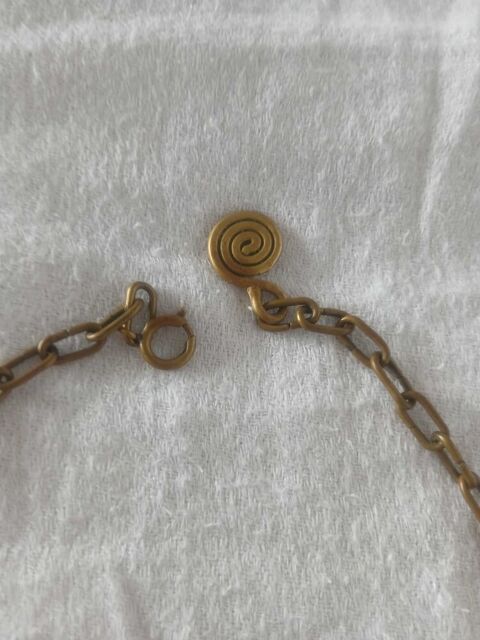 collier en laiton artisanal Montpellier (34)