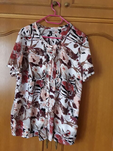 Tunique manches courtes imprim� multicolore t 50 6 Barzy-sur-Marne (02)