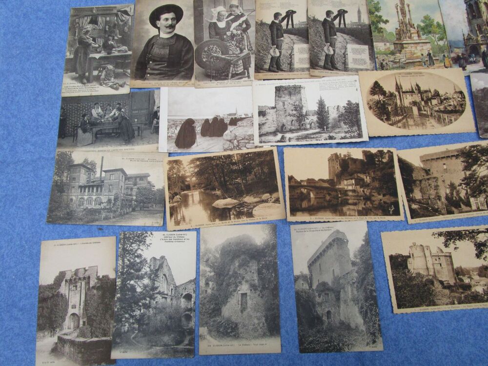 Cartes postales de la Bretagne et Loire inf&eacute;rieure 