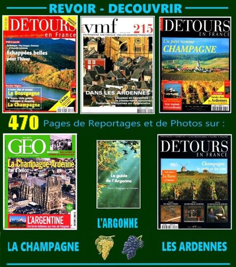 CHAMPAGNE - Argonne - ARDENNES / prixportcompris 20 Lille (59)