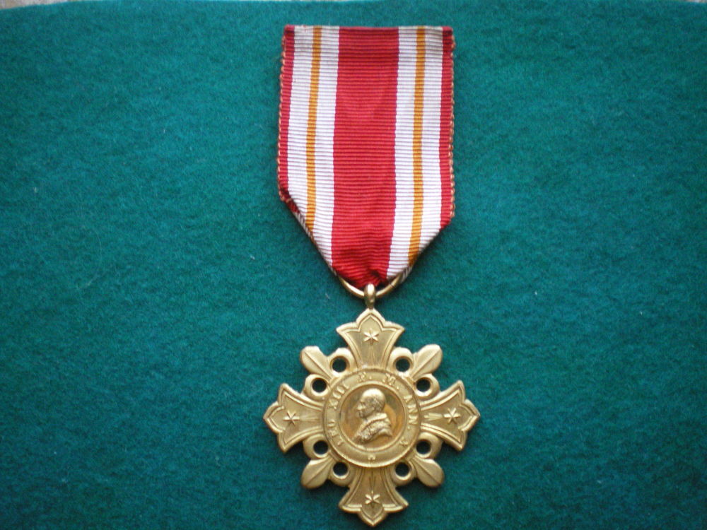 M&eacute;daille - Croix Pro Ecclesia et Pontifice. 