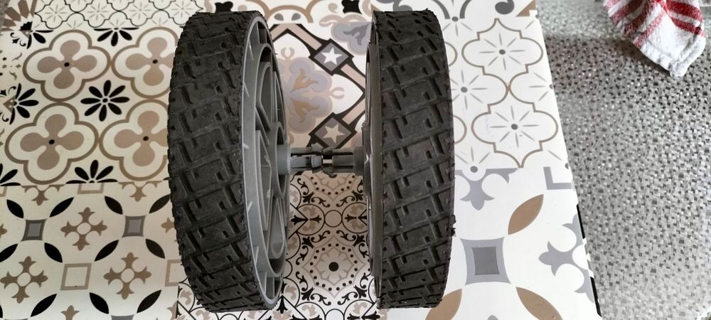 ROUES DE NETTOYEUR HAUTE PRESSION LAVOR Bricolage