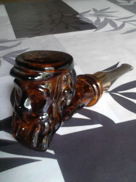 Ancienne bouteille de collection avon en forme de pipe 12 Avermes (03)
