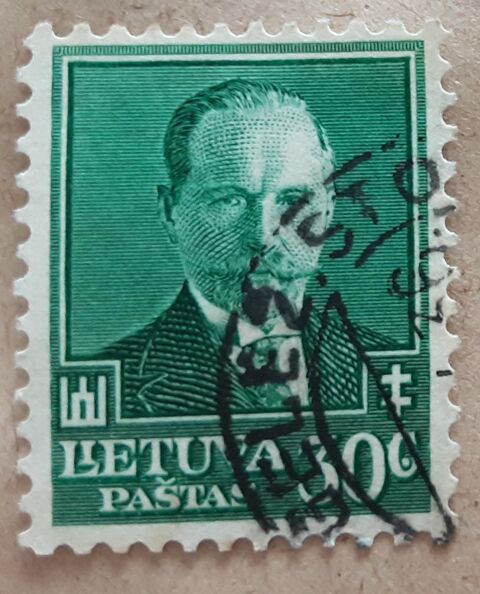 timbre � collection  LITUANIE 1 Pontoise (95)