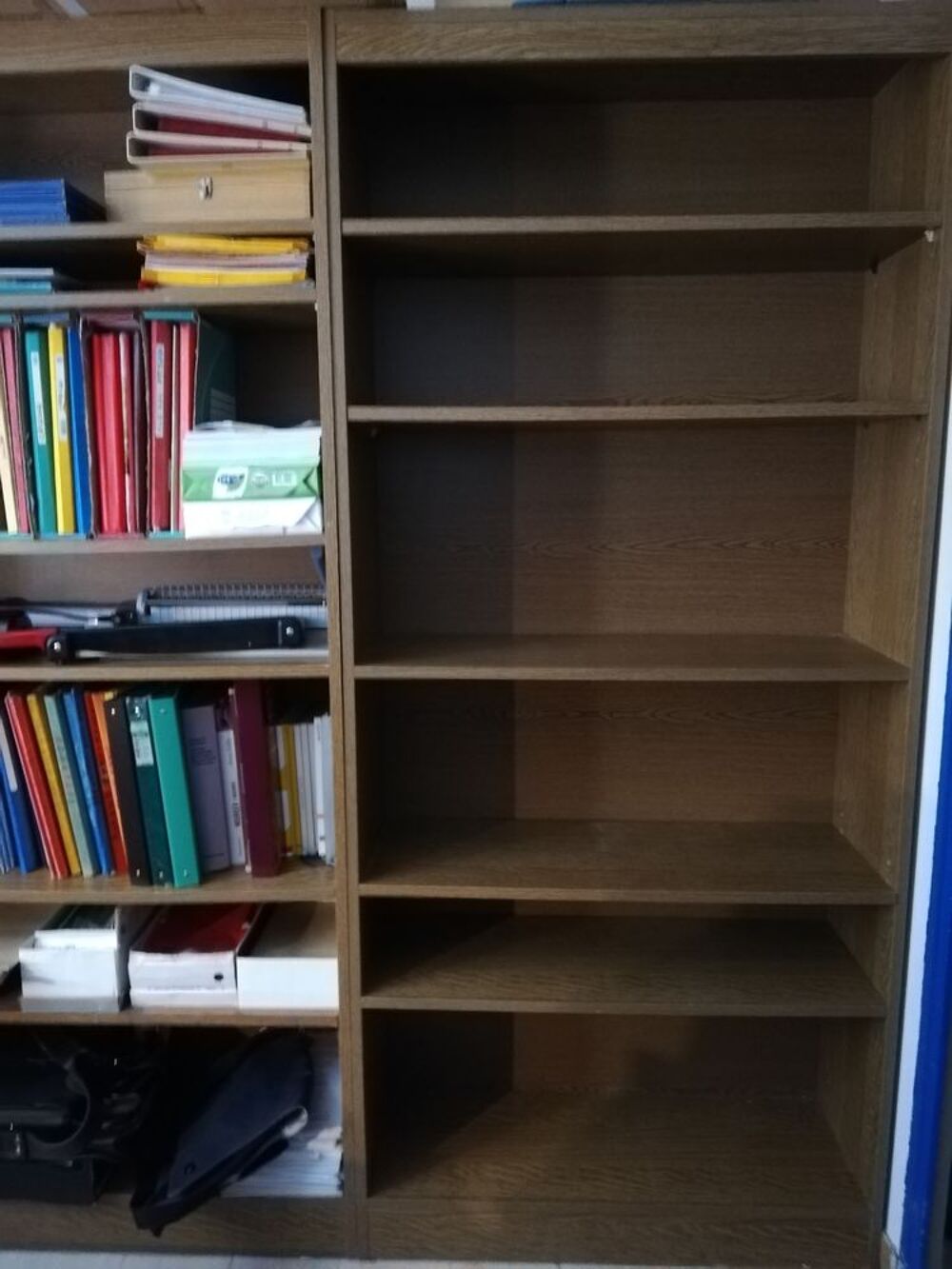 2 BIBLIOTH&Egrave;QUES RANGEMENT DE BUREAU Meubles