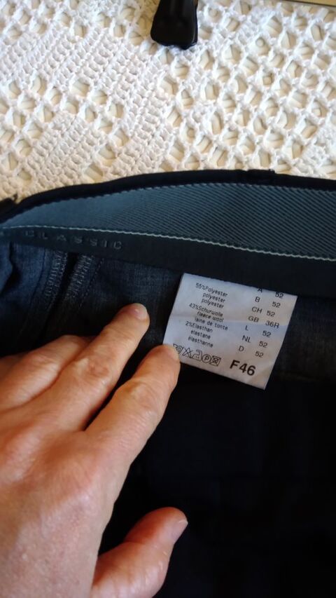 Pantalon ville noir 30 Pierrelatte (26)