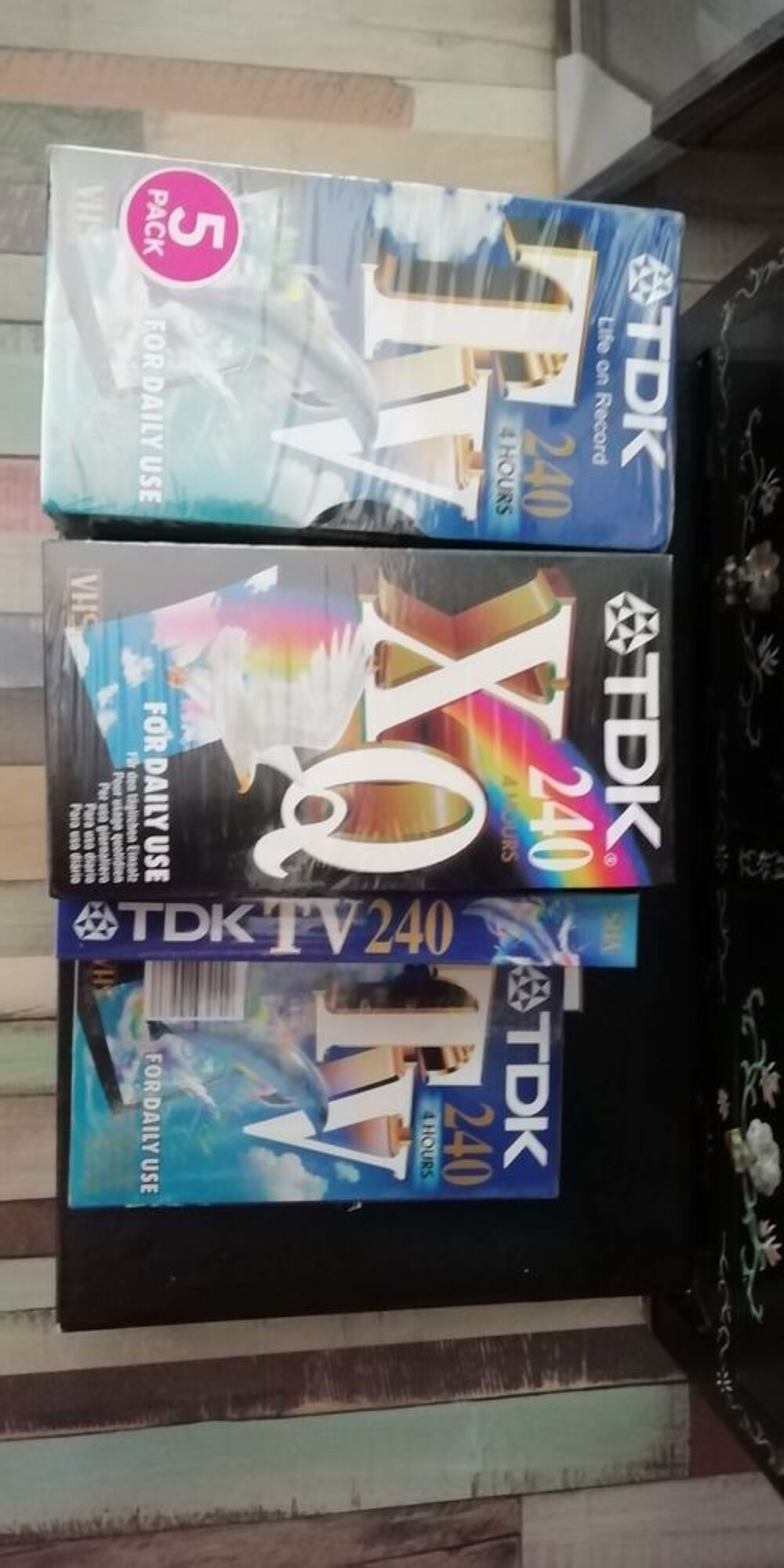 Cassettes VHS Audio et hifi