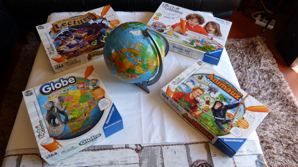 Achetez tiptoi globe puzzle quasi neuf, annonce vente à  Cormeilles-en-Parisis (95) WB160359581