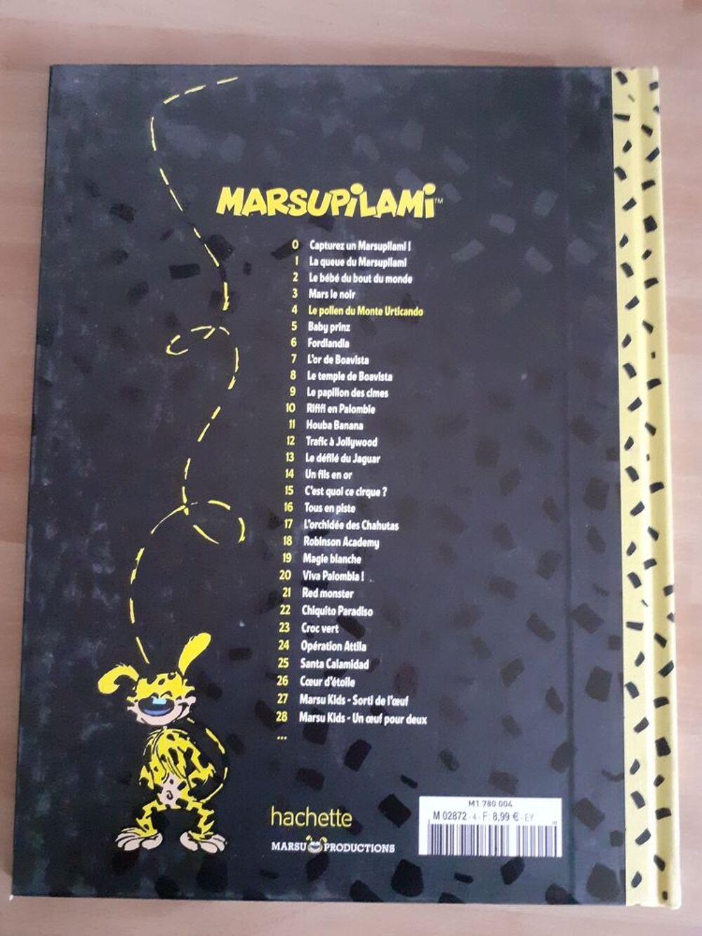 Marsupilami - Tome 4 : Le pollen du monte urticando Livres et BD