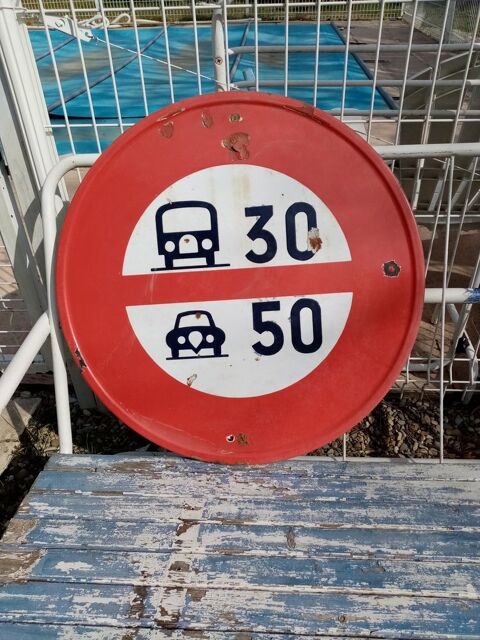 panneau signalisation  anne 60 90 Manosque (04)