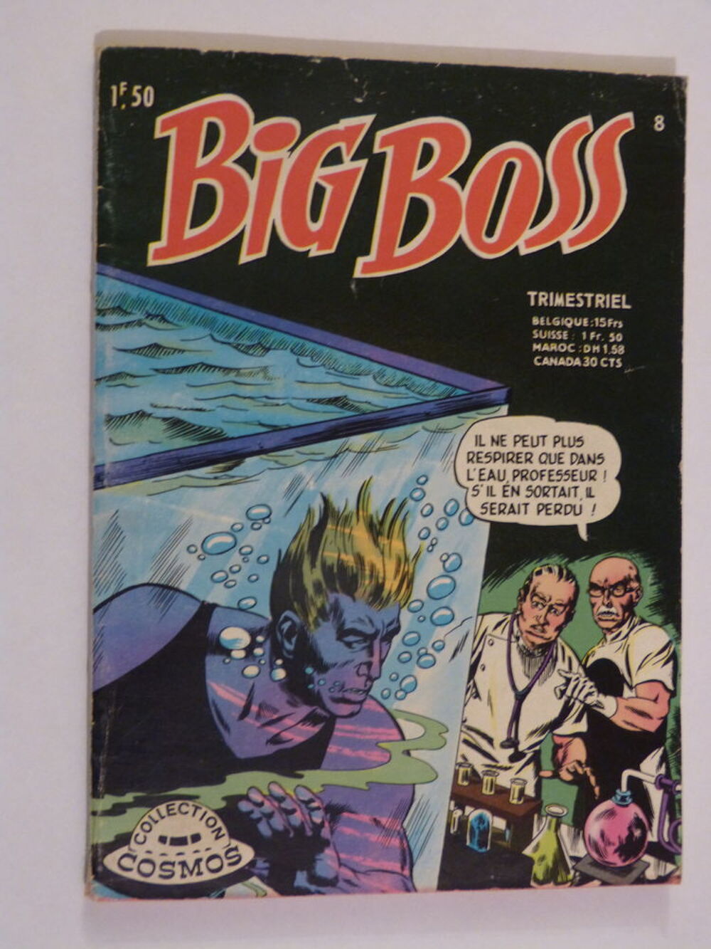  BD BIG BOSS a choisir PETIT FORMAT science fiction Livres et BD