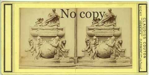 Photo Stéréo Mausolée du Cardinal de Fleury Louvre ca1880 25 Loches (37)
