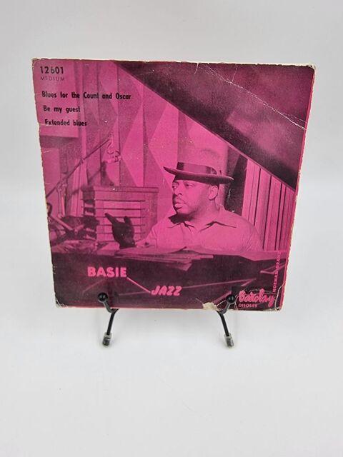 Vinyle 45 tours Basie Jazz : Blues for the Count and Oscar 5 Vulbens (74)