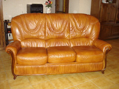 Canap� et fauteuils cuir v�ritable Tr�s Bon Etat 500 Fonbeauzard (31)