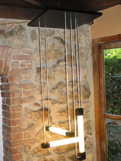 LAMPE LUSTRE de GERRIT RIETVELD Hanging light. Art déco 1930 380 Marseille 13 (13)