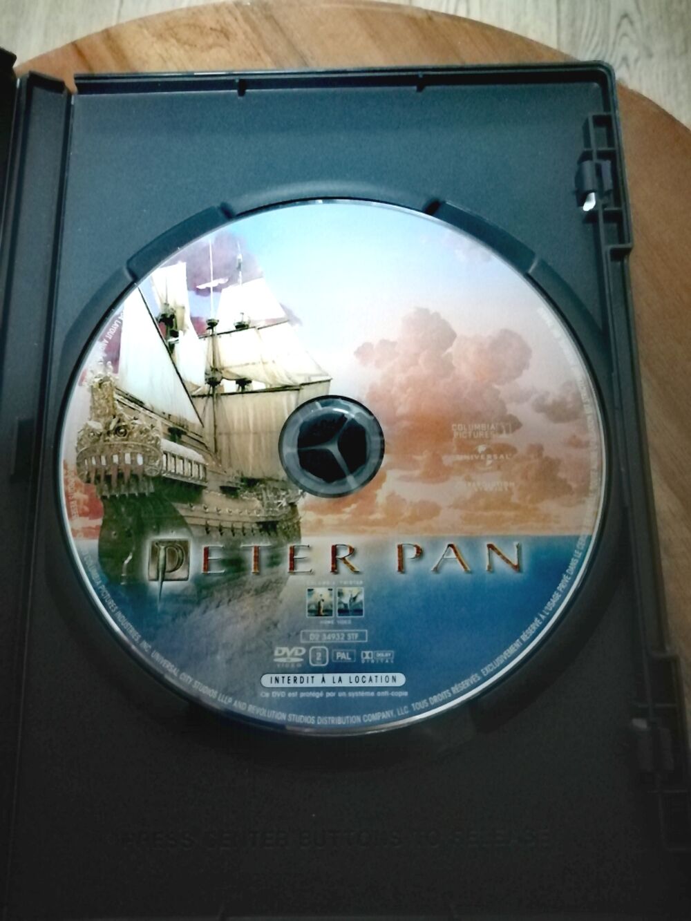 Dvd Peter Pan DVD et blu-ray