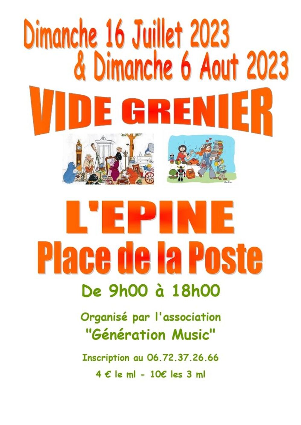 Vide grenier Bricolage