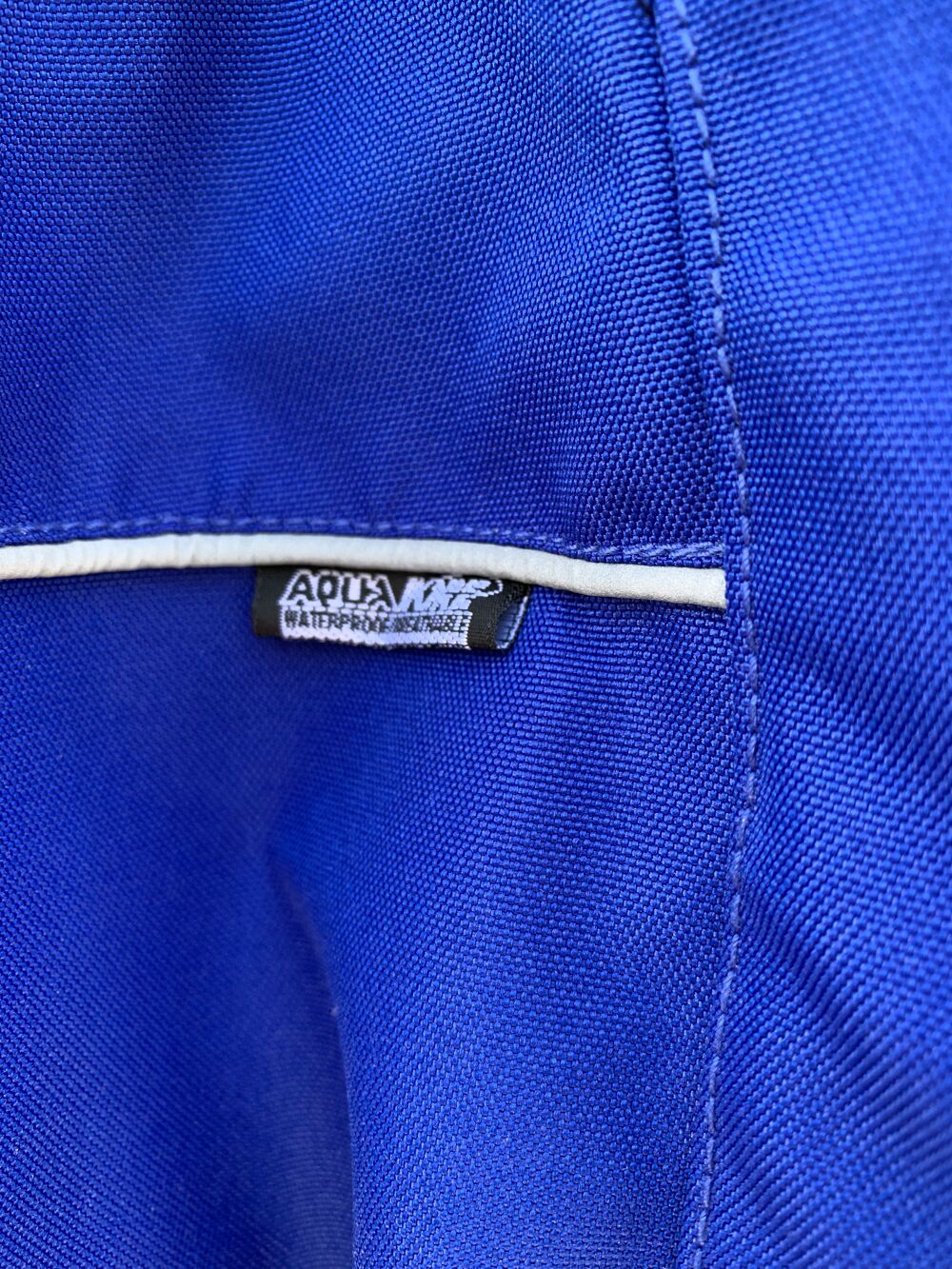 Blouson moto femme taille 40 bleu Franck Thomas Vtements