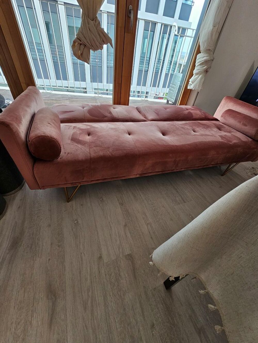 Canap&eacute; Inclinable 3 Places en Velours Jehrd
Meubles