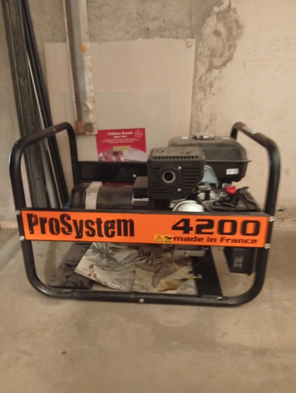 Groupe &eacute;lectrog&egrave;ne ProSystem 4200 Bricolage