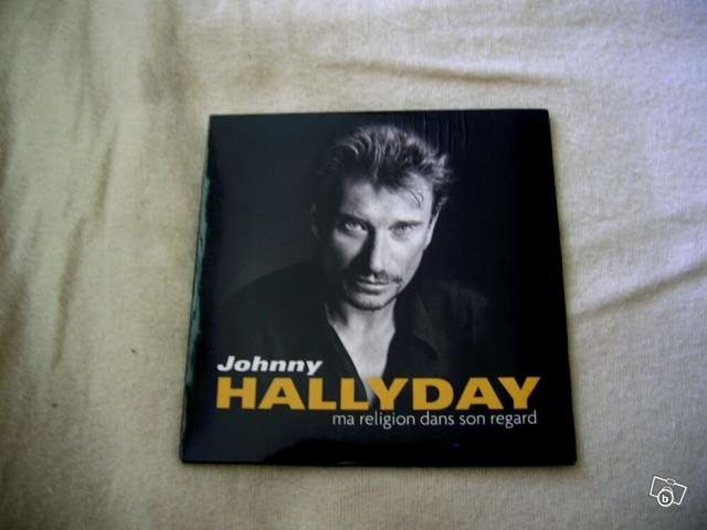 CD JOHNNY HALLYDAY Ma religion dans son regard CD et vinyles