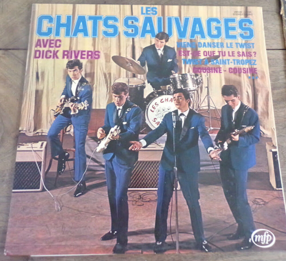 Les chats sauvages music for pleasure 1977 vinyle CD et vinyles