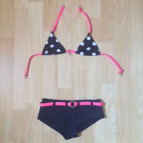 Maillot de bain fille 2 pices Grain De Sable 6A 10 Plougat-Moysan (29)