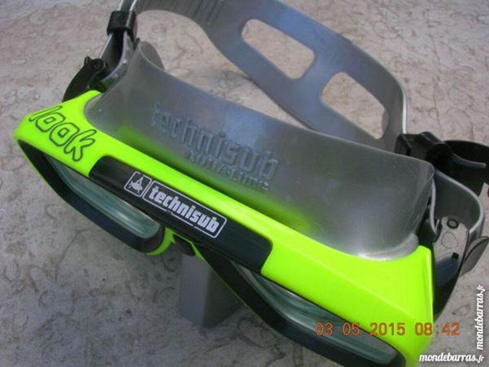 MASQUE DE PLONGEE &eacute;quip&eacute; correction optique Sports